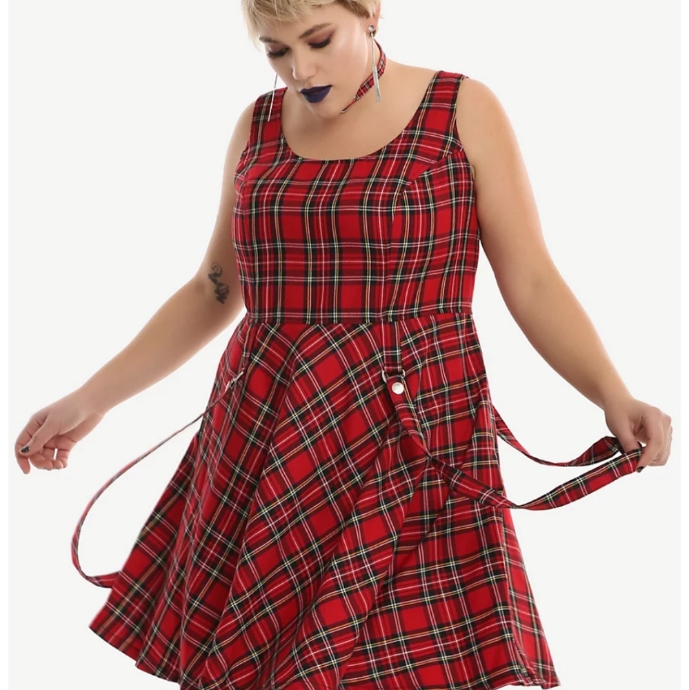 TRIPP plus size bondage dress